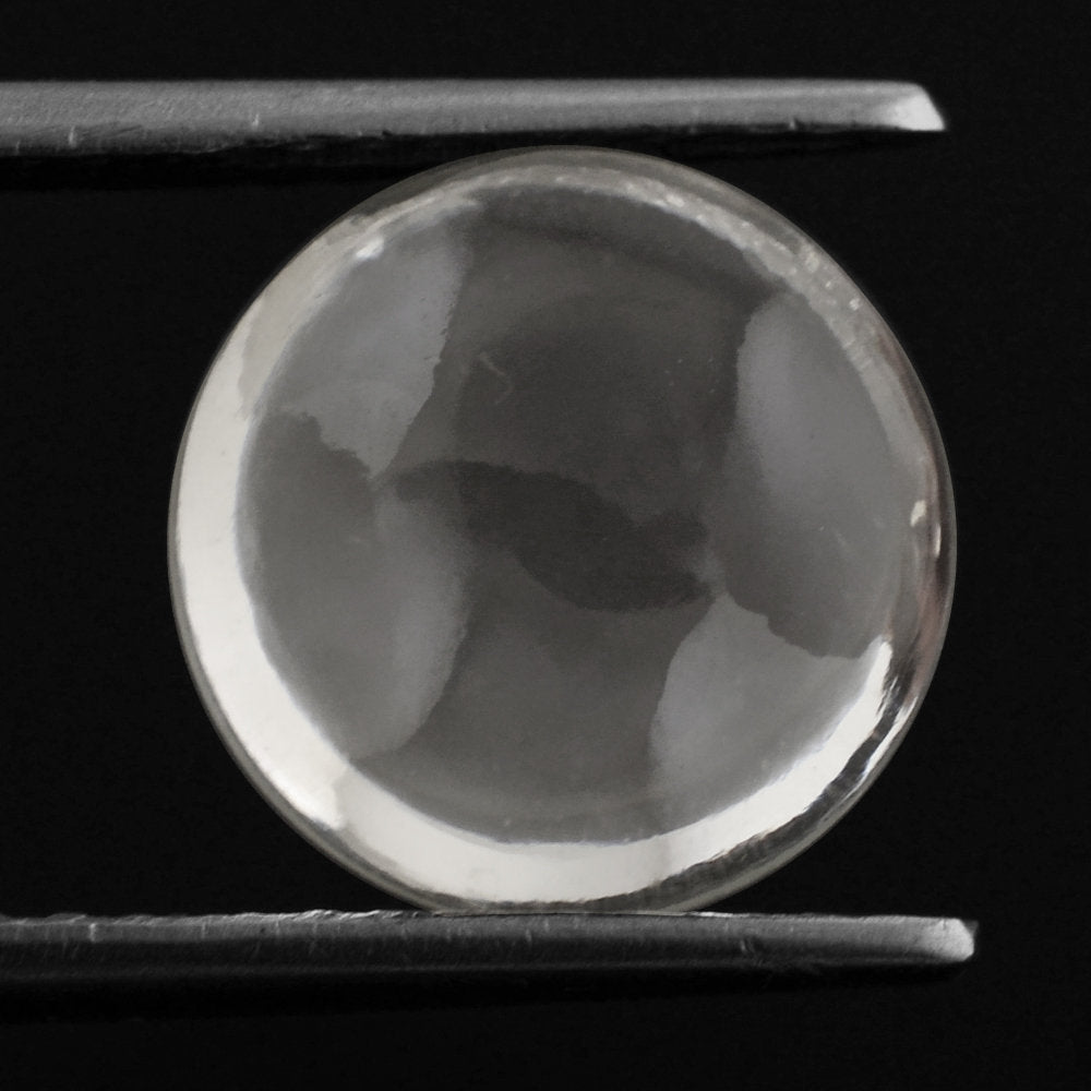 CRYSTAL LENTIL ROUND 10MM 6.42 Cts.