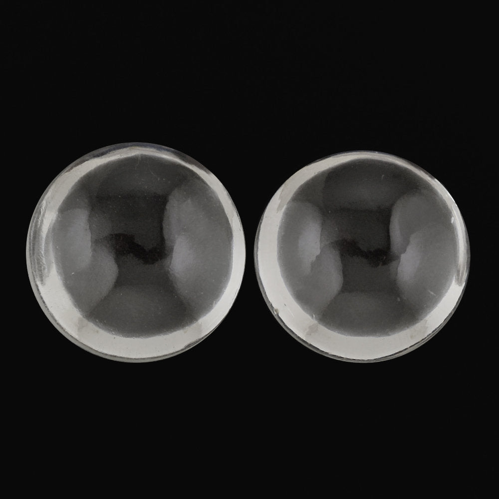 CRYSTAL LENTIL ROUND 10MM 6.42 Cts.