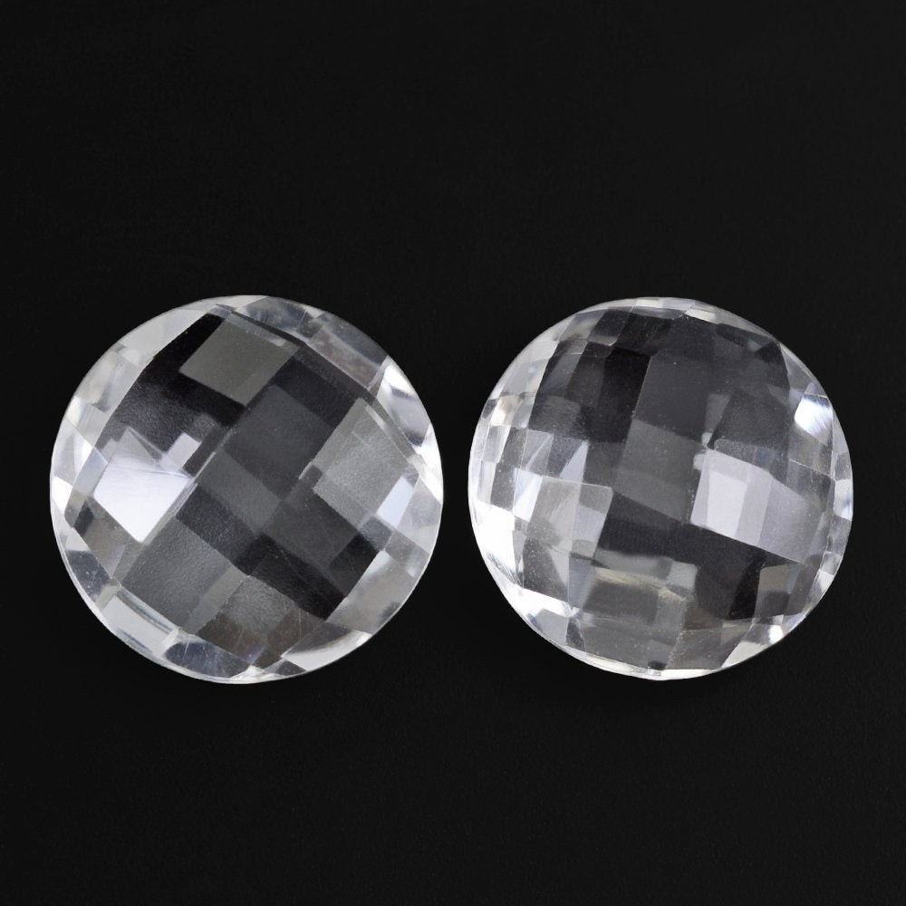 CRYSTAL BRIOLETTE ROUND 12MM 5.17 Cts.