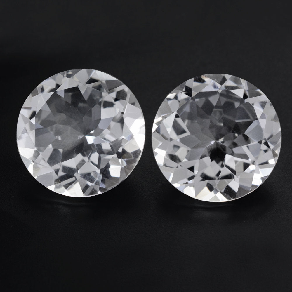 CRYSTAL CUT ROUND 17MM 13.52 Cts.