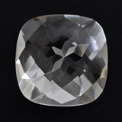 CRYSTAL CHECKER CUT CUSHION 12MM 6.09 Cts.