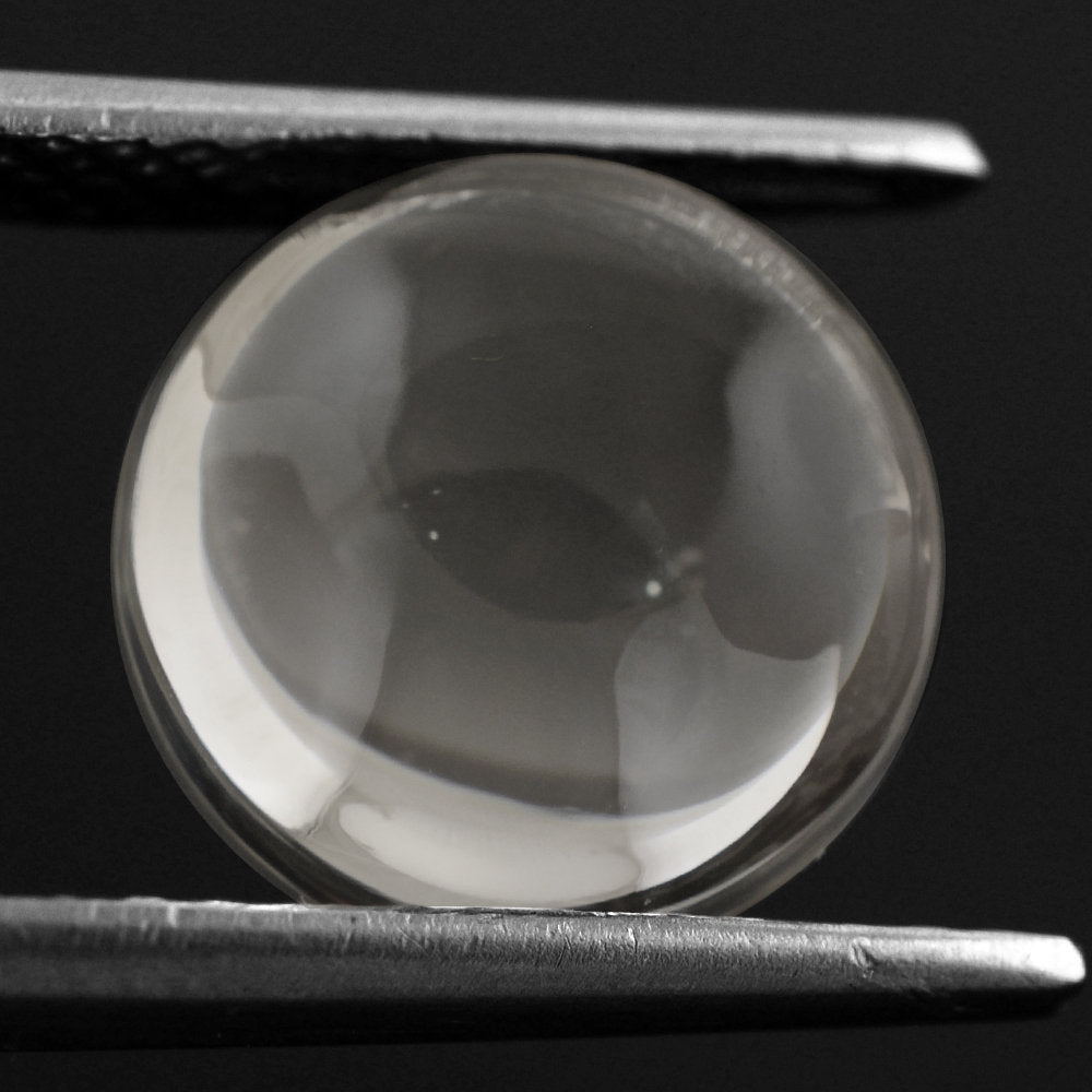 CRYSTAL LENTIL ROUND 12MM 6.19 Cts.