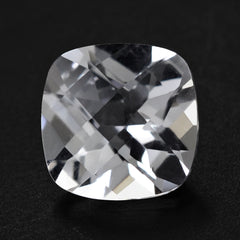CRYSTAL CHECKER CUT CUSHION 8MM 1.88 Cts.
