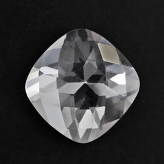 CRYSTAL CHECKER CUT CUSHION 8MM 1.88 Cts.