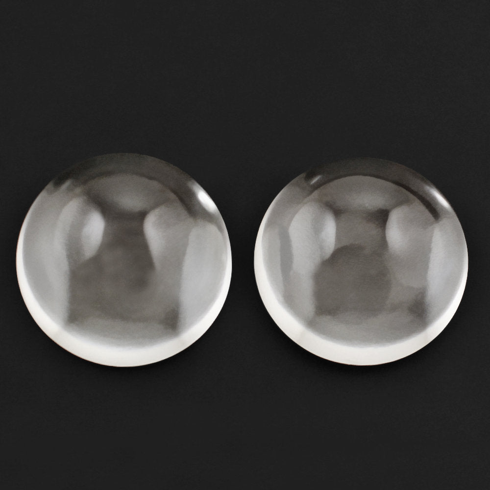 CRYSTAL ROUND CAB 12MM 6.24 Cts.