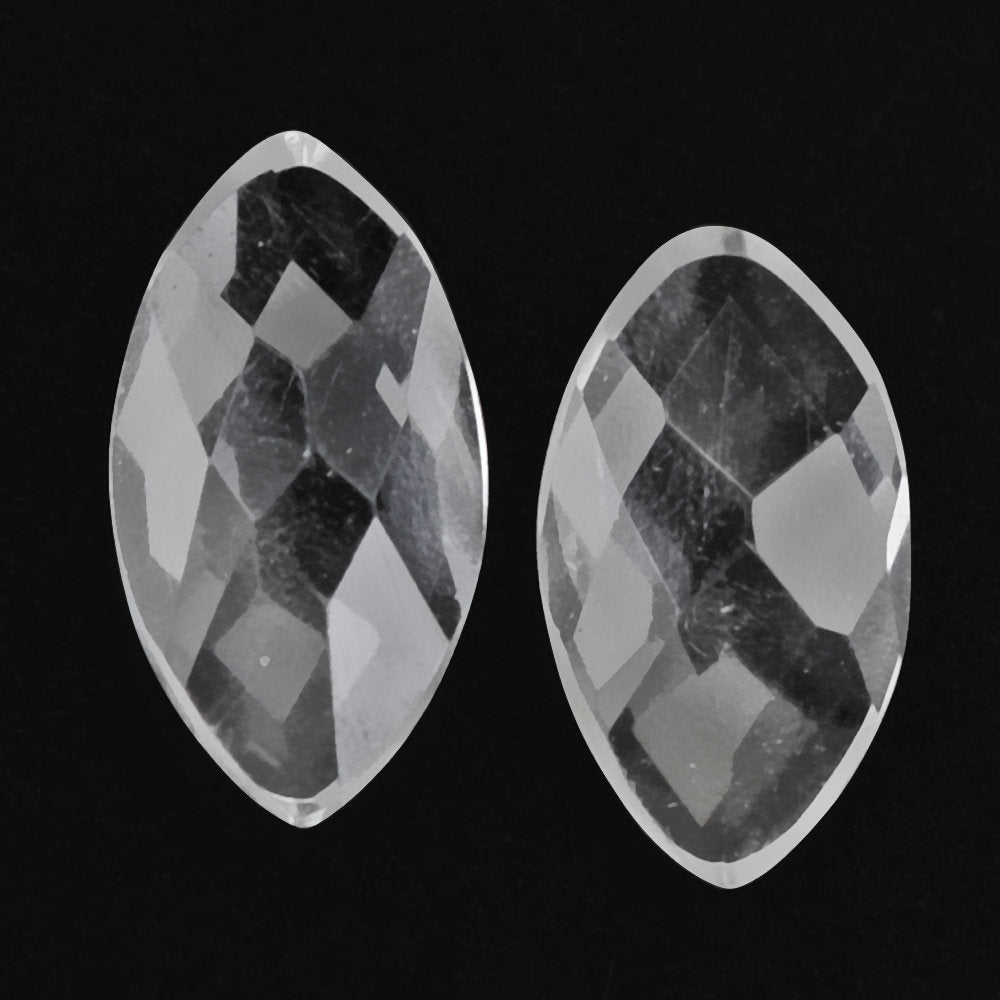 CRYSTAL CHECKER MARQUISE CAB 6X3MM 0.20 Cts.