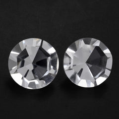 CRYSTAL MIRROR CUT ROUND 8MM 1.71 Cts.