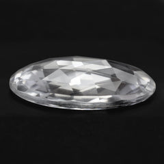 CRYSTAL ROSE CUT ROUND CAB 25MM 21.36 Cts.