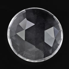 CRYSTAL ROSE CUT ROUND CAB 25MM 21.36 Cts.