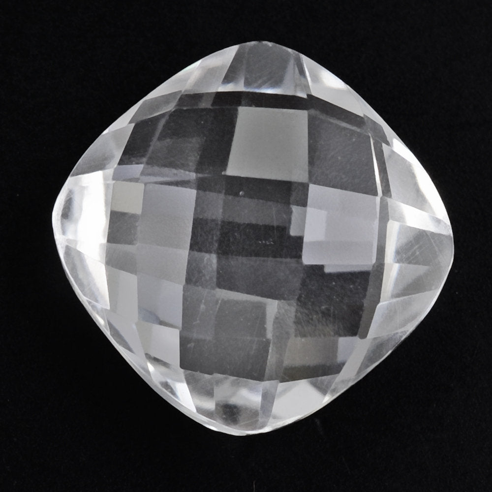 CRYSTAL BRIOLETTE CUSHION 12MM 6.30 Cts.