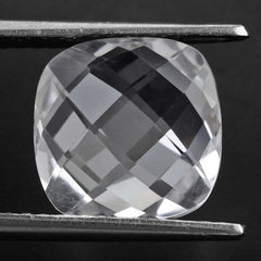 CRYSTAL BRIOLETTE CUSHION 12MM 6.30 Cts.