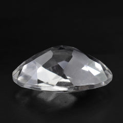 CRYSTAL CHECKER CUT OVAL 14X10MM 4.69 Cts.