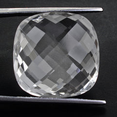 CRYSTAL BRIOLETTE CUSHION 18MM 21.85 Cts.