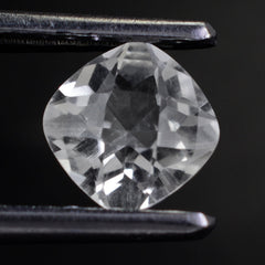 CRYSTAL CHECKER CUT CUSHION 6MM 0.86 Cts.