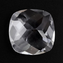 CRYSTAL CHECKER CUT CUSHION 10MM 3.70 Cts.