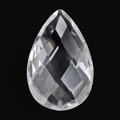 CRYSTAL BRIOLETTE PEAR 14X9MM 3.71 Cts.