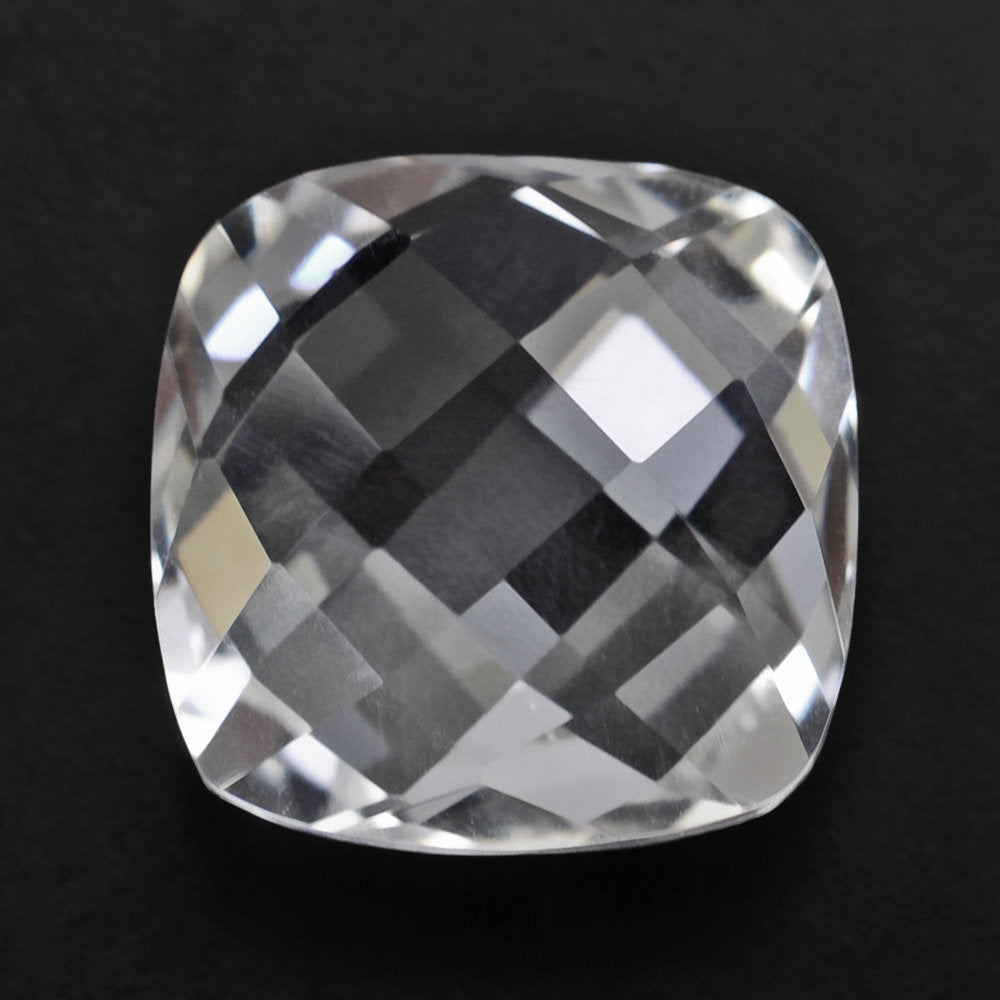 CRYSTAL BRIOLETTE CUSHION 10MM 3.82 Cts.