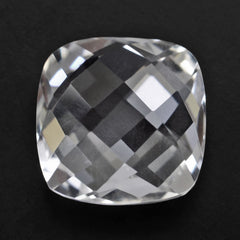 CRYSTAL BRIOLETTE CUSHION 10MM 3.82 Cts.