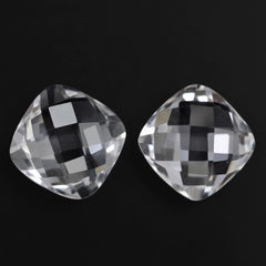 CRYSTAL BRIOLETTE CUSHION 10MM 3.82 Cts.