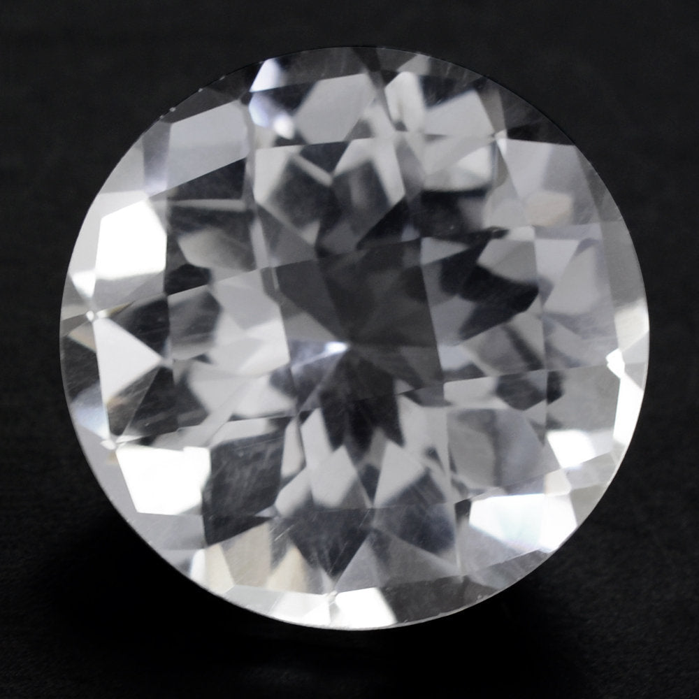 CRYSTAL CHECKER CUT ROUND 16MM 12.04 Cts.