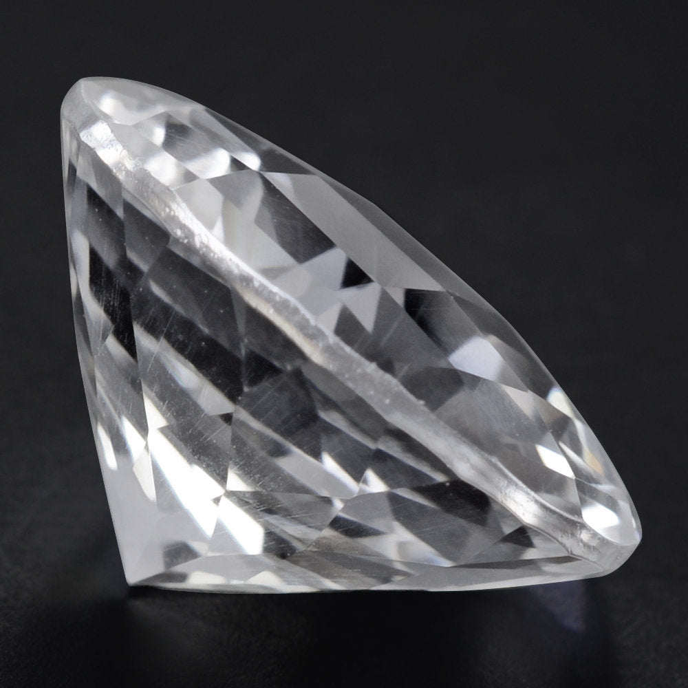 CRYSTAL CHECKER CUT ROUND 16MM 12.04 Cts.