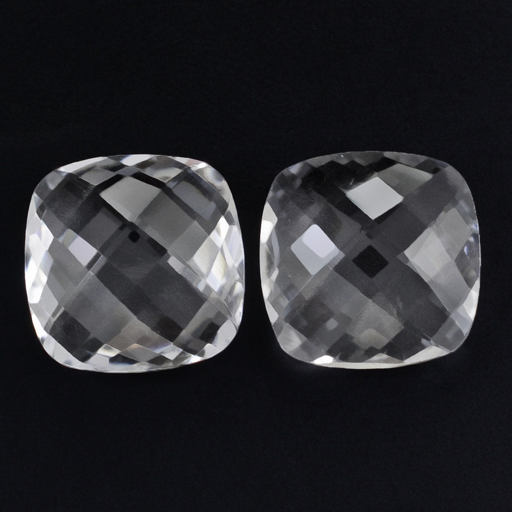 CRYSTAL BRIOLETTE CUSHION 14MM 8.65 Cts.