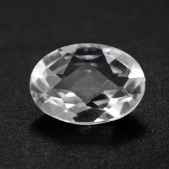 CRYSTAL CHECKER CUT OVAL 7X5MM 0.64 Cts.