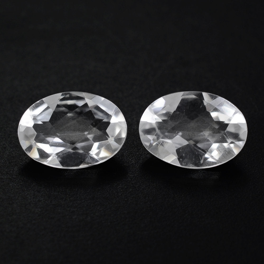CRYSTAL CHECKER CUT OVAL 7X5MM 0.64 Cts.