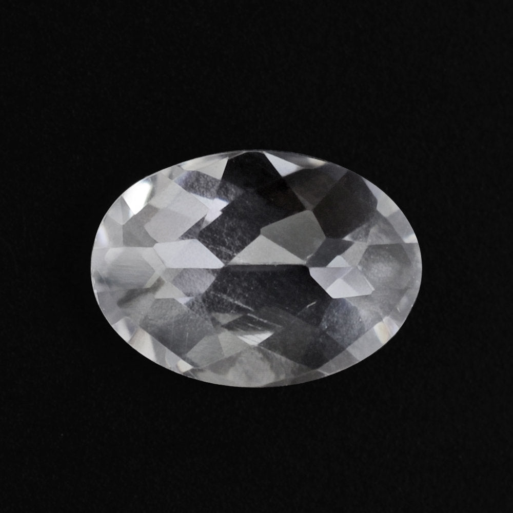CRYSTAL CHECKER CUT OVAL 7X5MM 0.64 Cts.