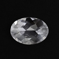 CRYSTAL CHECKER CUT OVAL 7X5MM 0.64 Cts.
