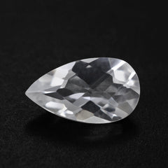 CRYSTAL CHECKER CUT PEAR 7X4MM 0.47 Cts.