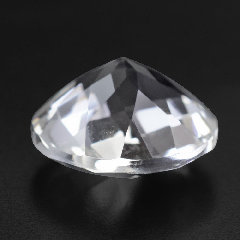 CRYSTAL CHECKER CUT ROUND 11MM 4.43 Cts.