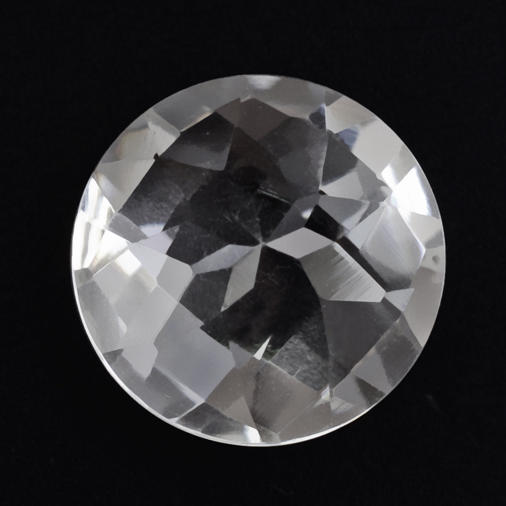 CRYSTAL CHECKER CUT ROUND 11MM 4.43 Cts.