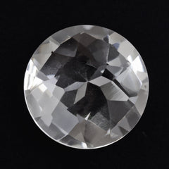 CRYSTAL CHECKER CUT ROUND 11MM 4.43 Cts.