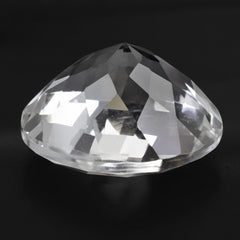CRYSTAL CHECKER CUT ROUND 18MM 18.17 Cts.