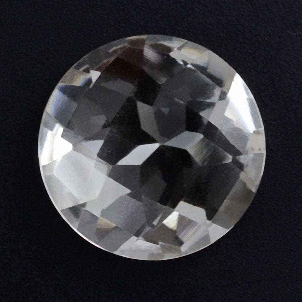 CRYSTAL CHECKER CUT ROUND 11MM 4.51 Cts.