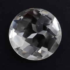 CRYSTAL CHECKER CUT ROUND 11MM 4.51 Cts.