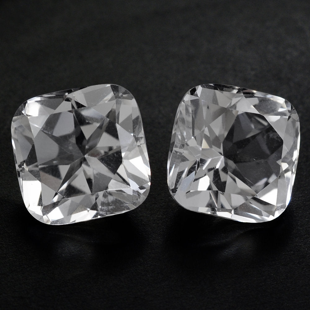 CRYSTAL FANCY CUT CUSHION 10MM 4.80 Cts.