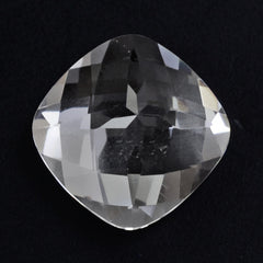 CRYSTAL CHECKER CUT CUSHION 9MM 2.67 Cts.