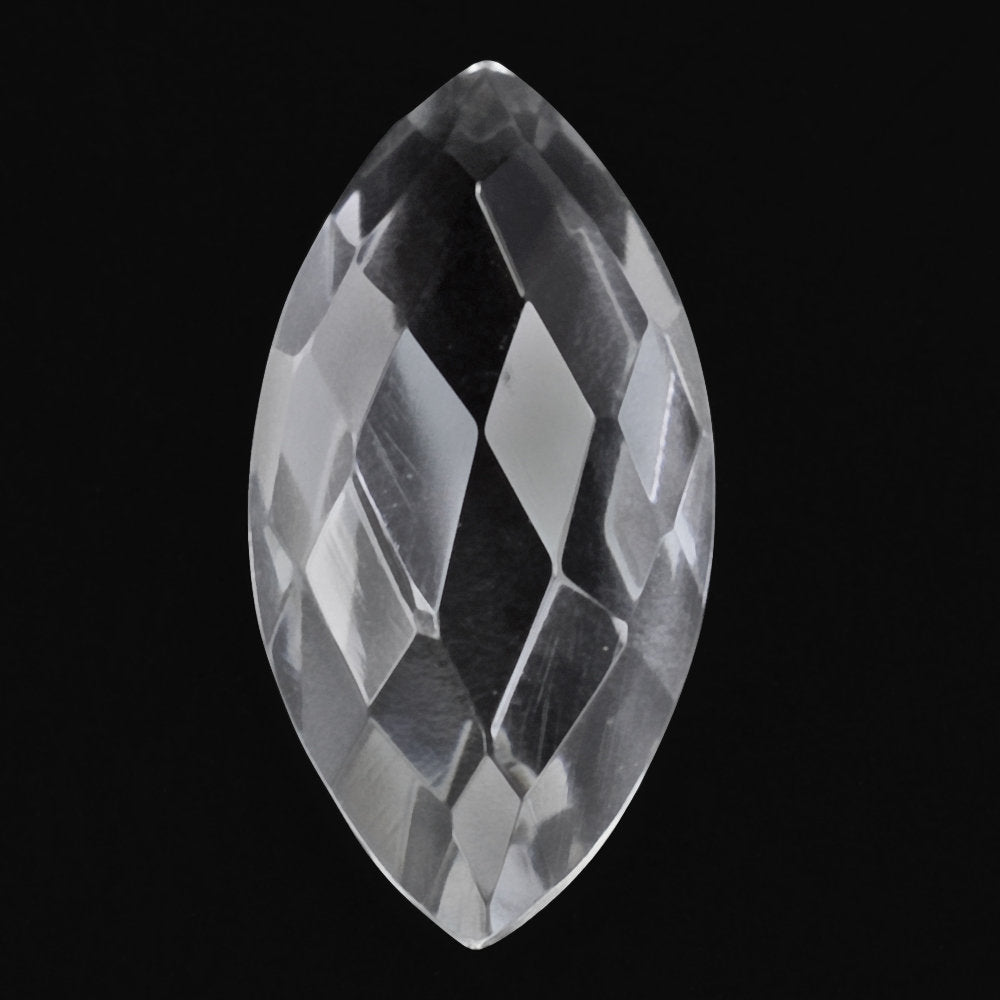 CRYSTAL CHECKER MARQUISE CAB 15X7.50MM 3.07 Cts.