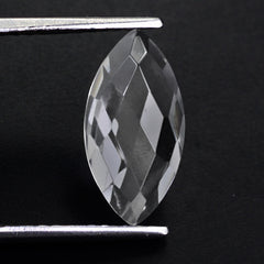 CRYSTAL CHECKER MARQUISE CAB 15X7.50MM 3.07 Cts.