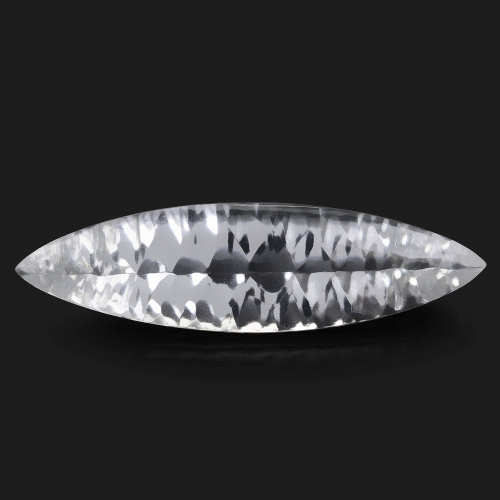 CRYSTAL BUFFTOP WITH CONCAVE CUT BACK MARQUISE 36X10MM 14.01 Cts.