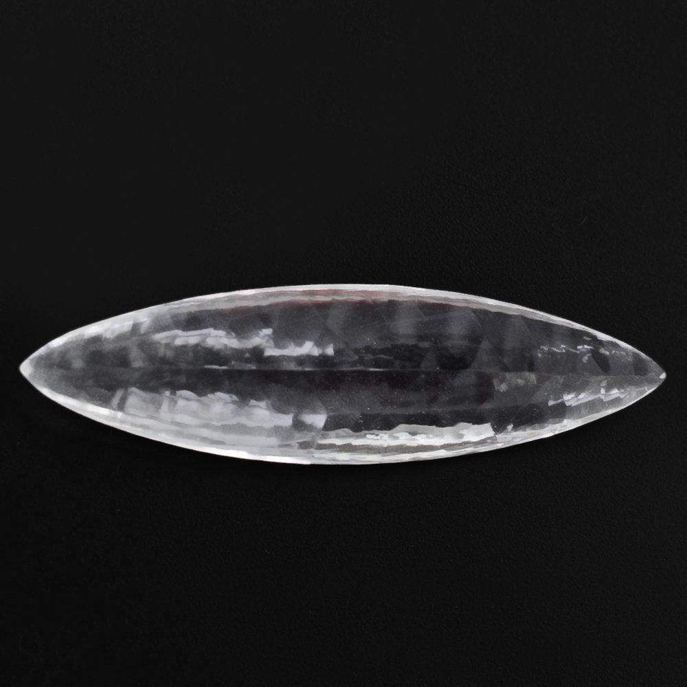 CRYSTAL BUFFTOP WITH CONCAVE CUT BACK MARQUISE 36X10MM 14.01 Cts.