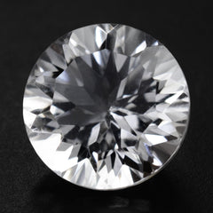 CRYSTAL CONCAVE CUT ROUND 9MM 2.62 Cts.