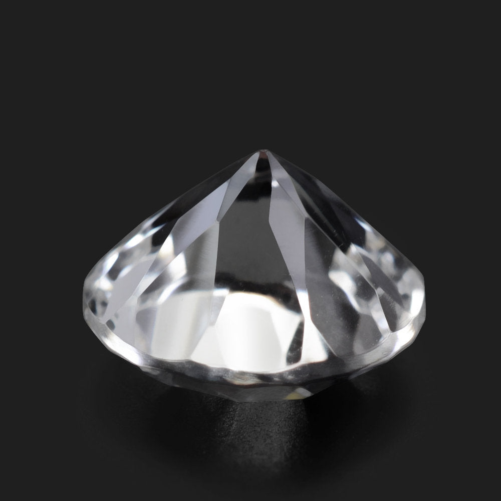 CRYSTAL CONCAVE CUT ROUND 9MM 2.62 Cts.