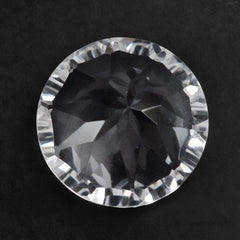 CRYSTAL CONCAVE CUT ROUND 9MM 2.62 Cts.
