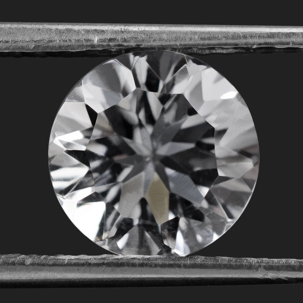 CRYSTAL CONCAVE CUT ROUND 9MM 2.62 Cts.