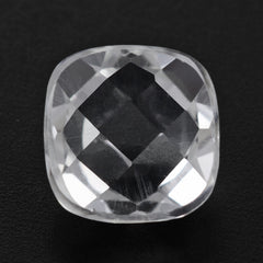 CRYSTAL CHECKER CUSHION CAB 8MM 2.20 Cts.