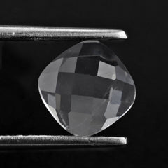 CRYSTAL CHECKER CUSHION CAB 8MM 2.20 Cts.