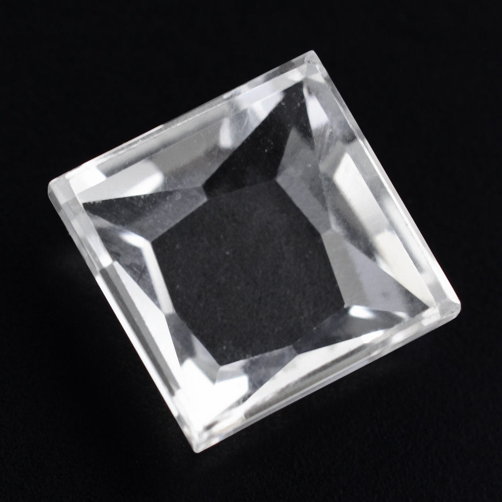 CRYSTAL PRINCESS CUT SQUARE PLATES 8MM 2.83 Cts.